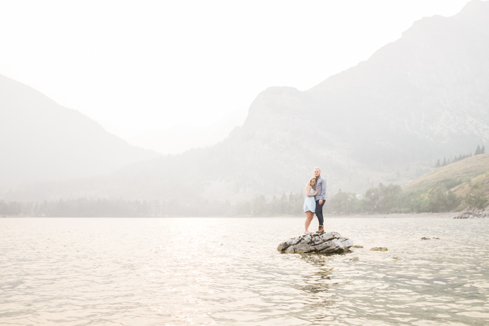 Waterton engagement session