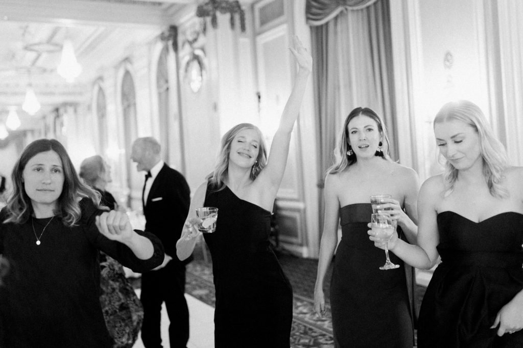 guests during the dance party at the Crystal Ballroom at the Calgary Fairmont Palliser Hotel